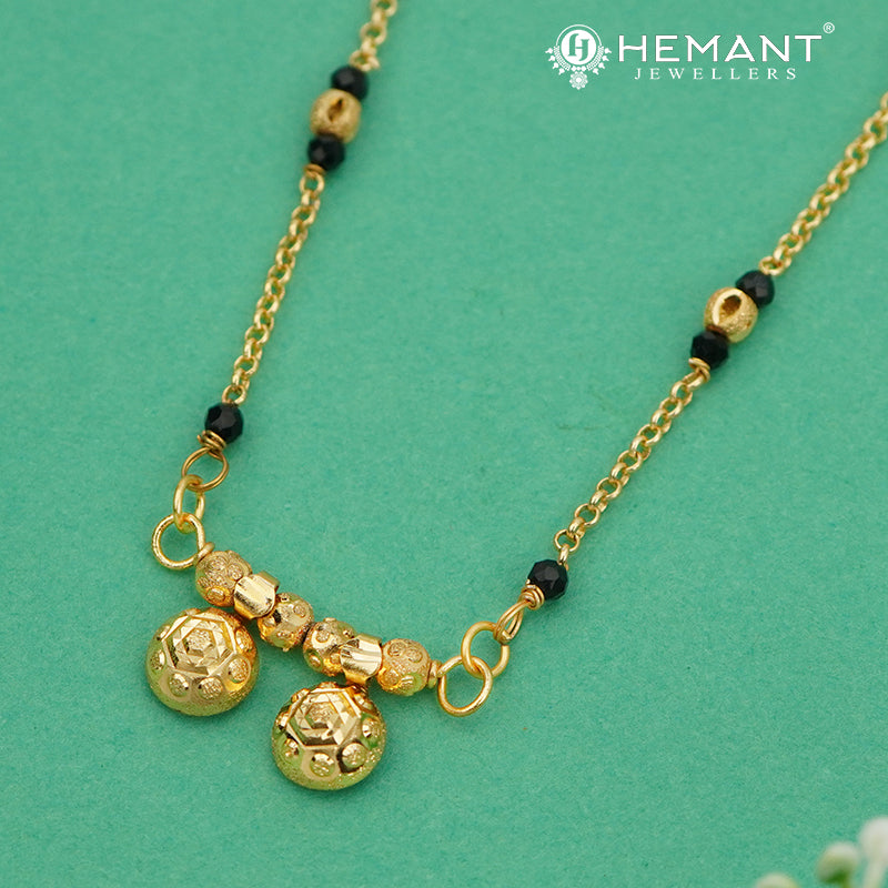 Elegant 18" Mangalsutra with Vati Pendant- 4909