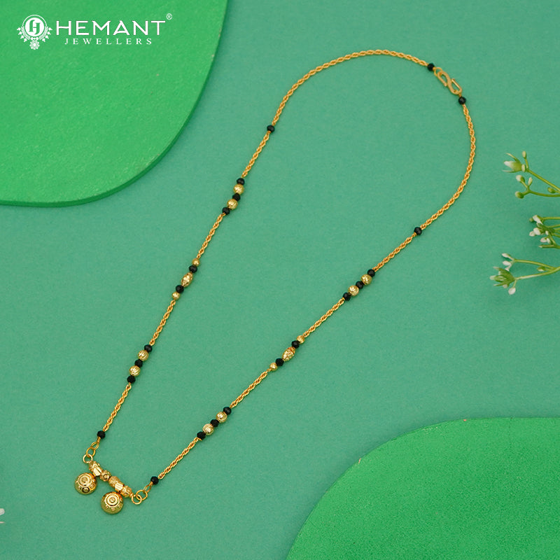 Elegant 18" Mangalsutra with Vati Pendant- 4916