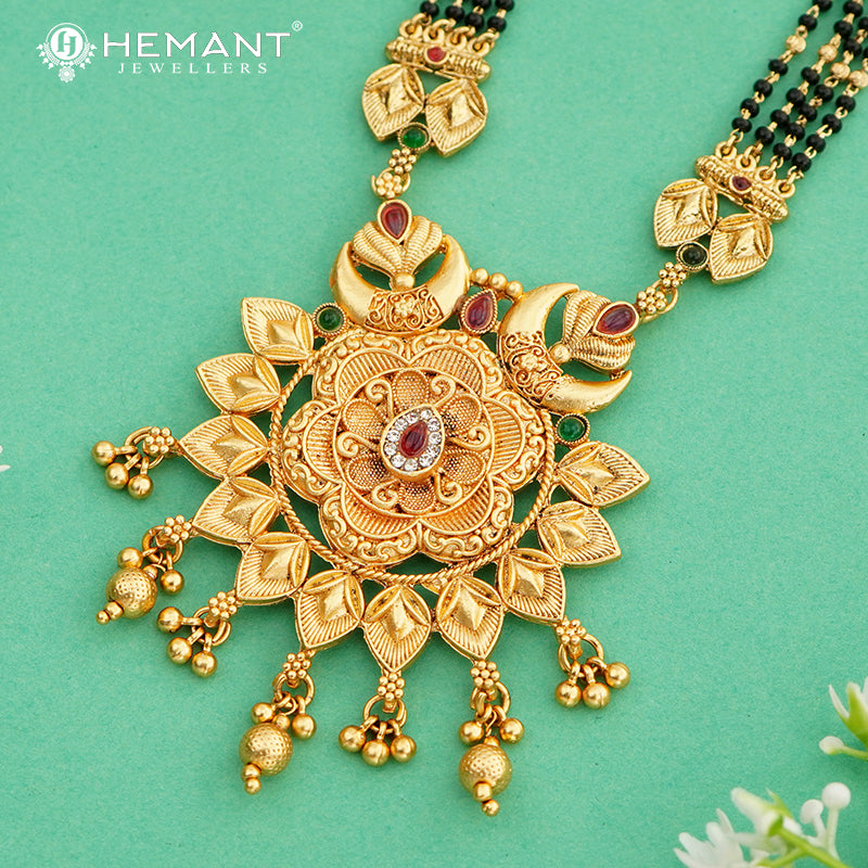 Antique Mangalsutra Long 4917