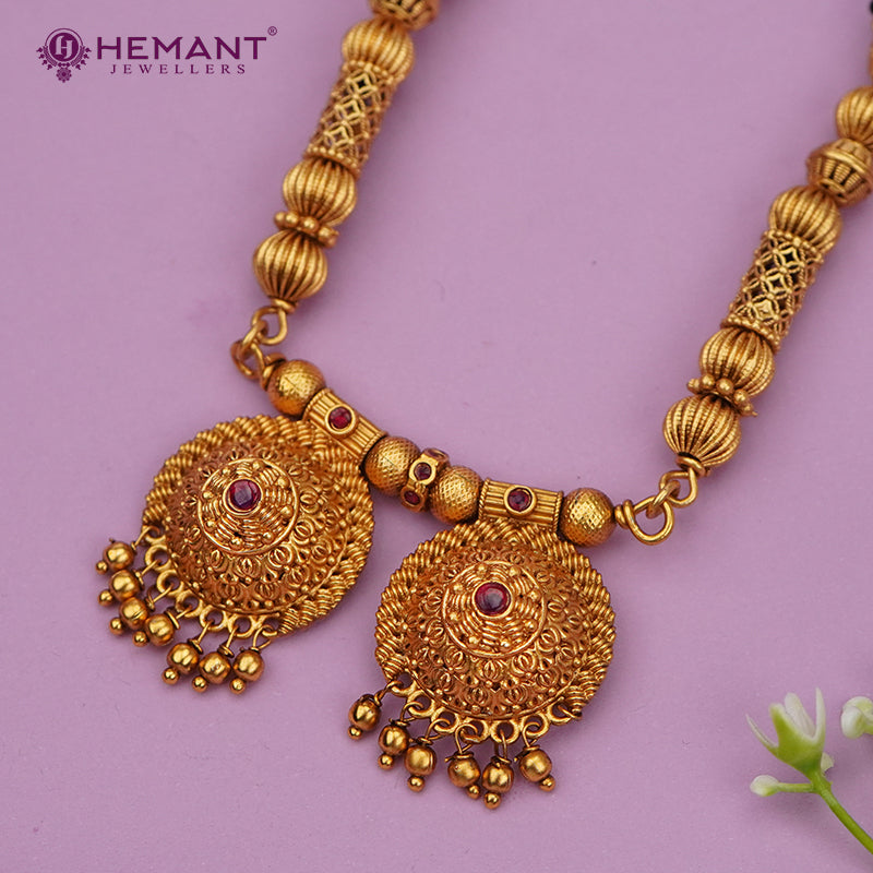 Antique Mangalsutra Long (4939)