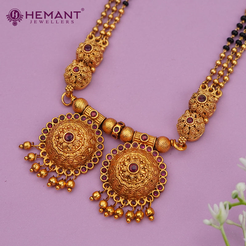 Antique Mangalsutra Long 4944