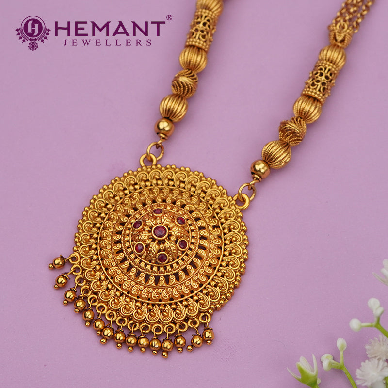 Antique Mangalsutra Long (4954)