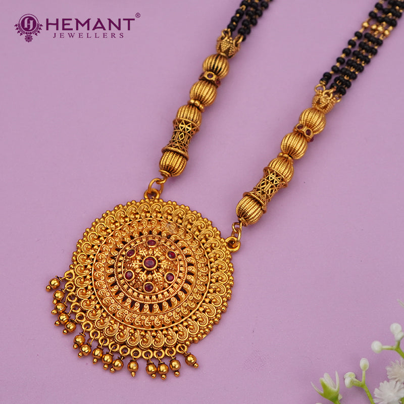 Antique Mangalsutra Long (4955)