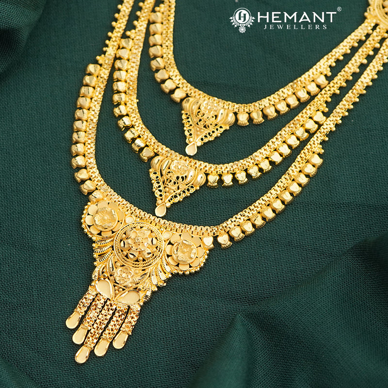 Forming Gold 3 Step Rani Haar (4975)