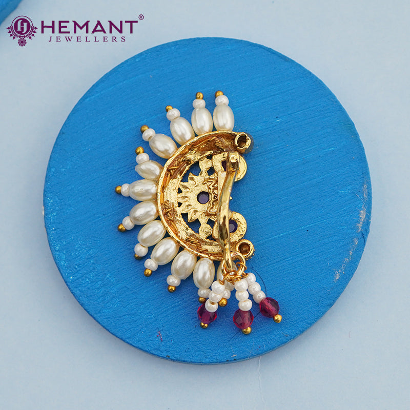 Traditional Bridal Wear Nath/Nose Pin 4101-997