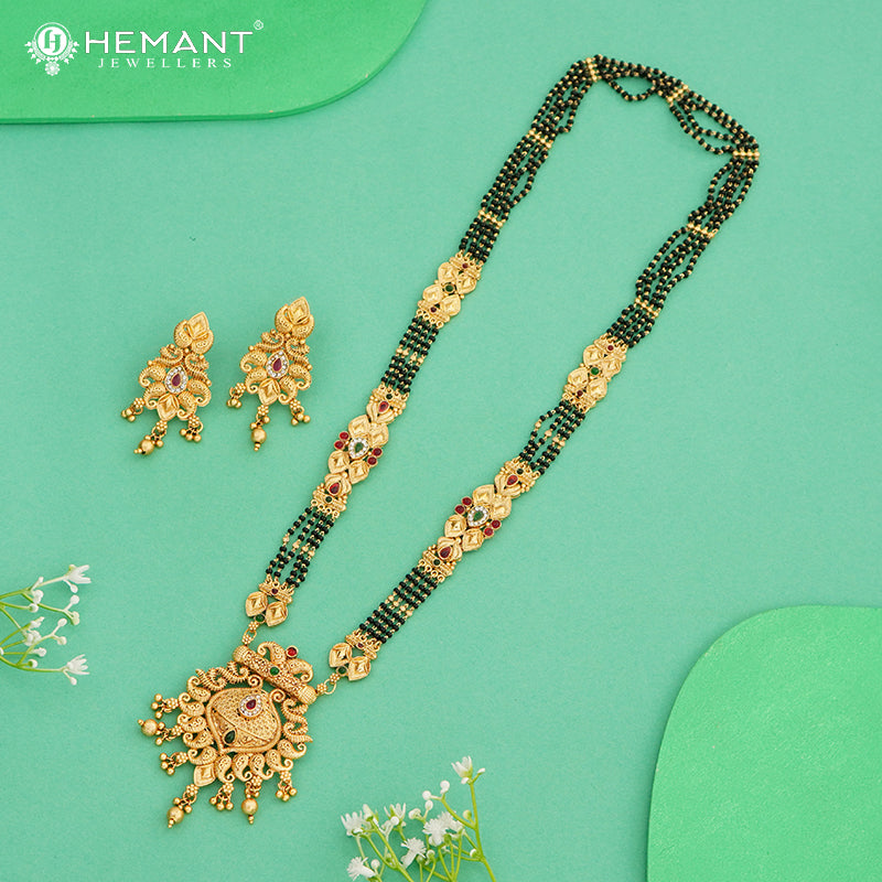 Antique Mangalsutra Long 5010