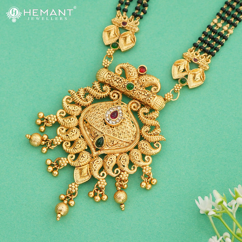 Antique Mangalsutra Long 5010