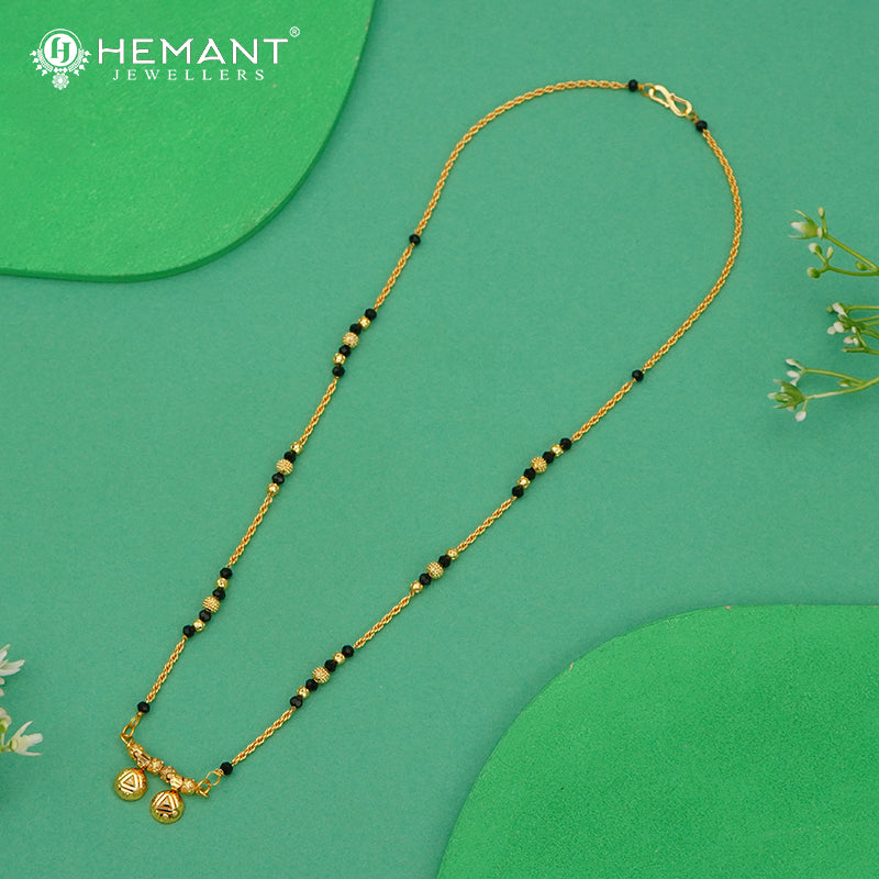 Elegant 18" Mangalsutra with Vati Pendant- 5071