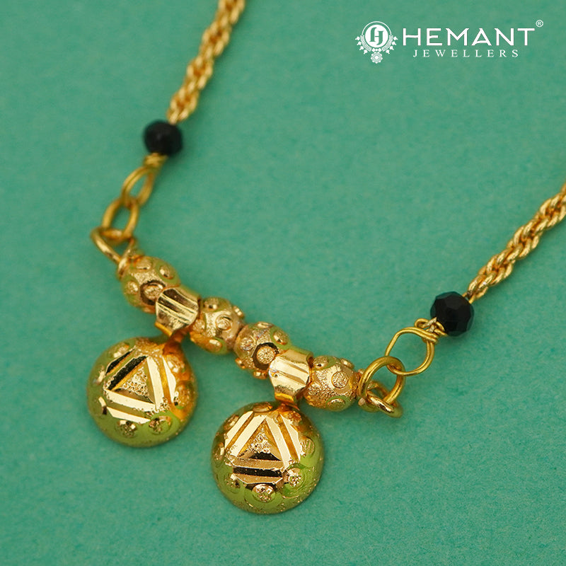 Elegant 18" Mangalsutra with Vati Pendant- 5071