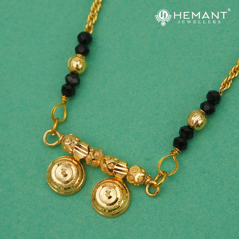 Elegant 18" Mangalsutra with Vati Pendant- 5072