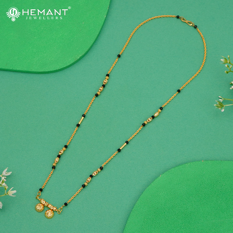 Elegant 18" Mangalsutra with Vati Pendant- 5074