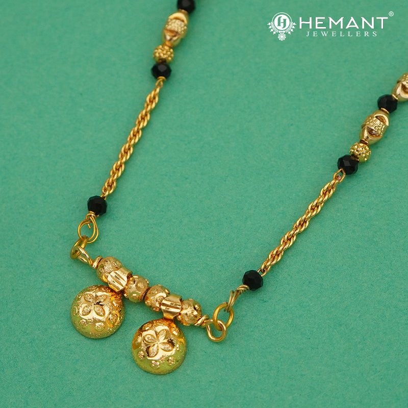 Elegant 18" Mangalsutra with Vati Pendant- 5074