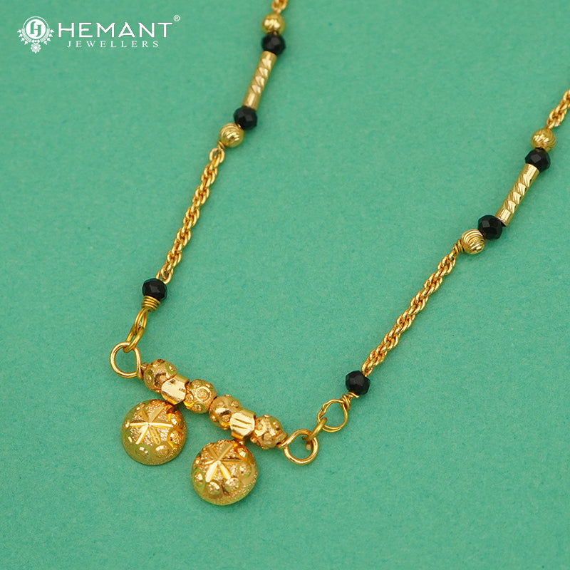 Elegant 18" Mangalsutra with Vati Pendant- 5075