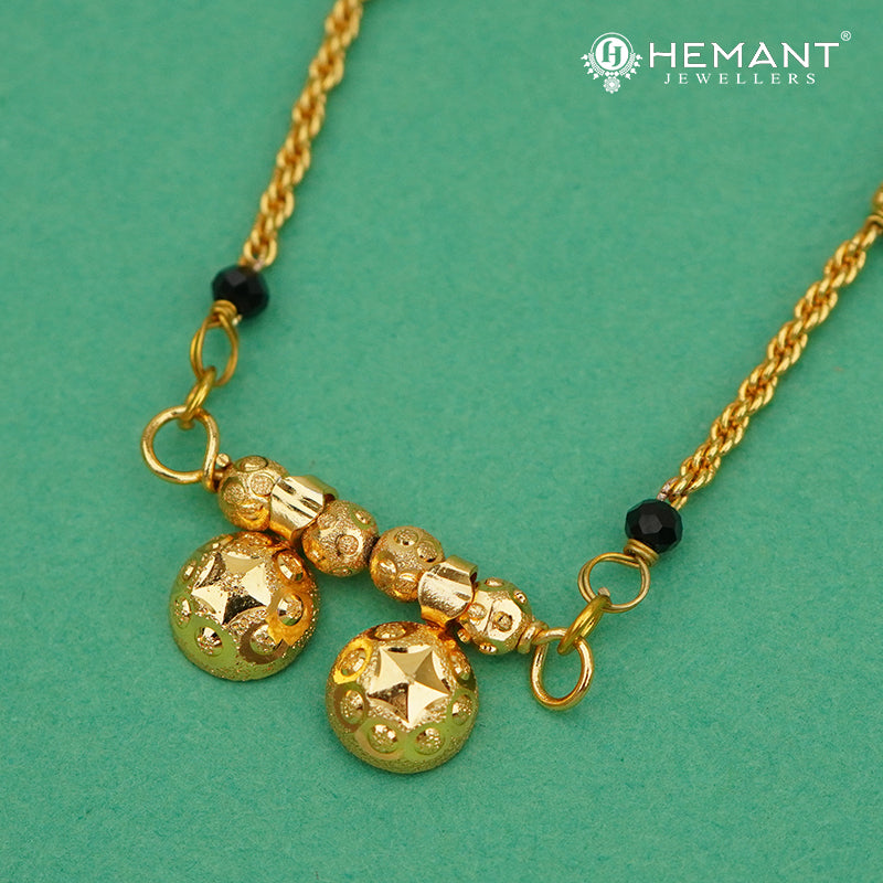 Elegant 18" Mangalsutra with Vati Pendant- 5078