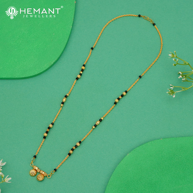 Elegant 18" Mangalsutra with Vati Pendant- 5079