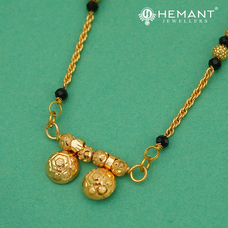 Elegant 18" Mangalsutra with Vati Pendant- 5079