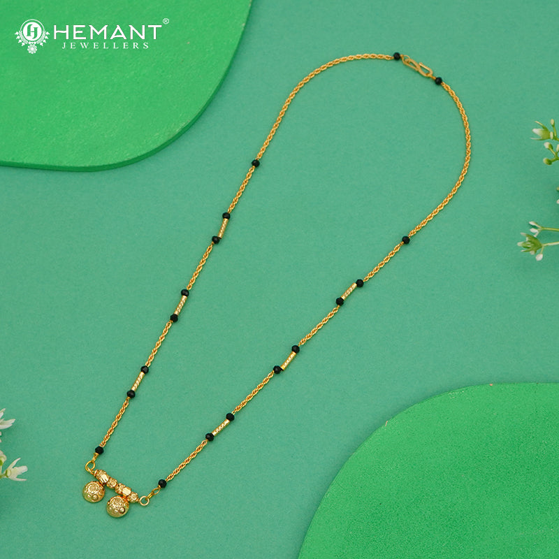 Elegant 18" Mangalsutra with Vati Pendant- 5080