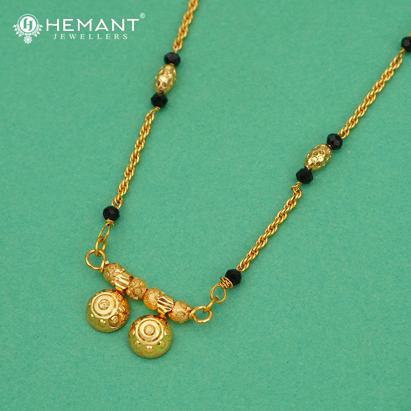 Elegant 18" Mangalsutra with Vati Pendant- 5081