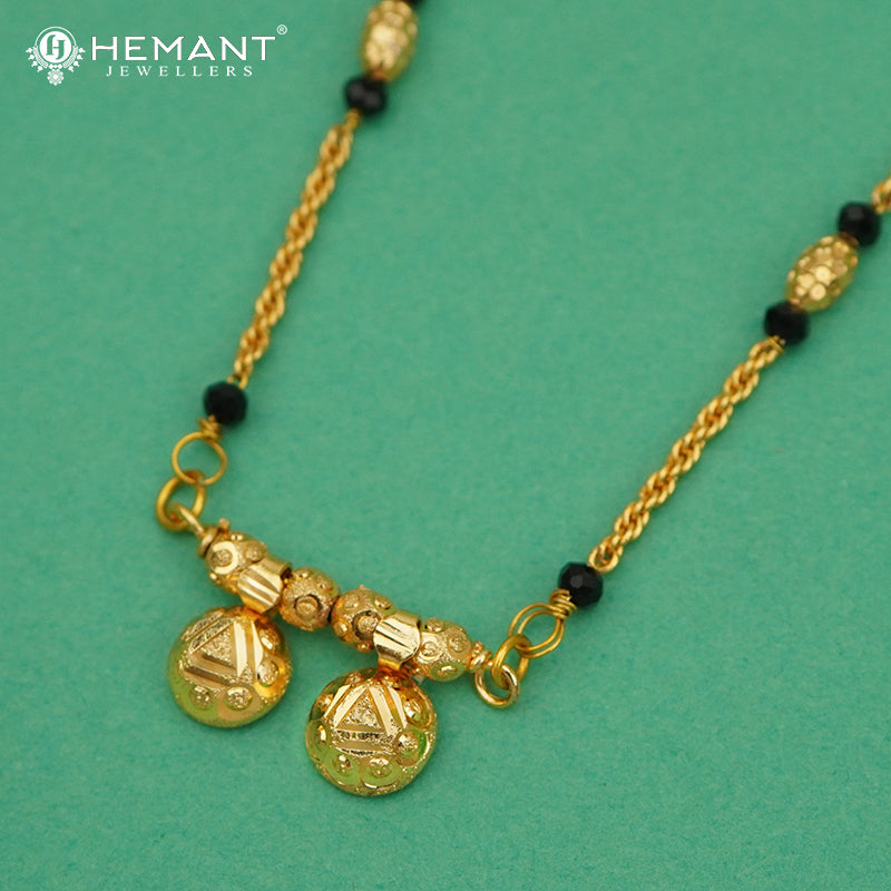 Elegant 18" Mangalsutra with Vati Pendant- 5082