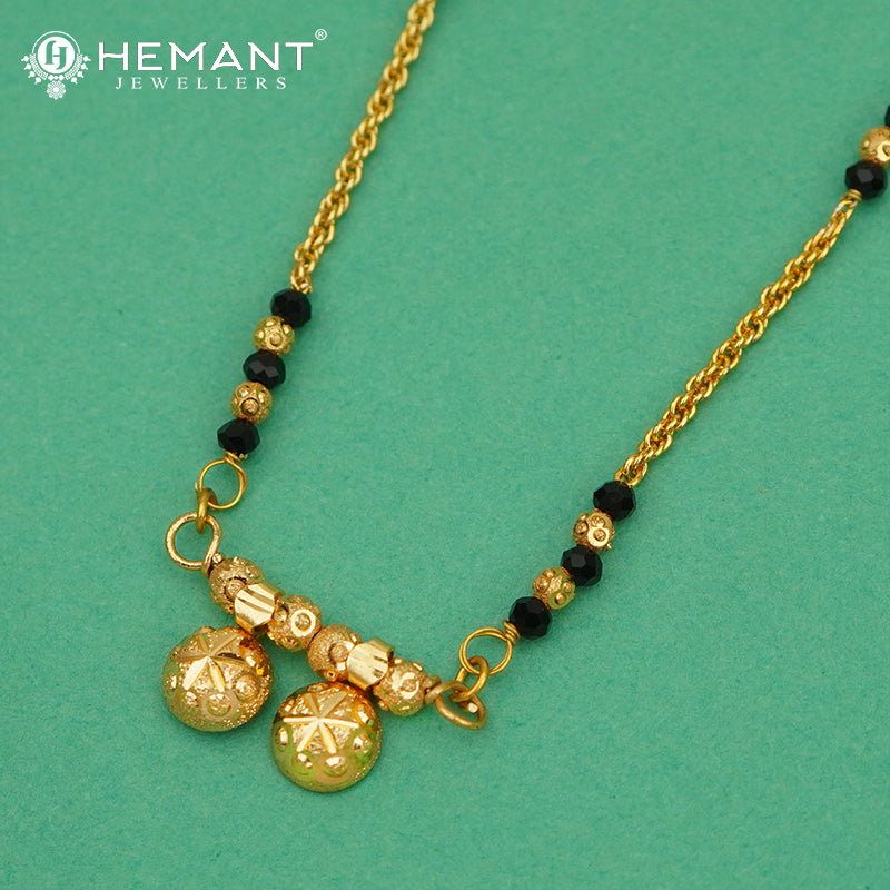 Elegant 18" Mangalsutra with Vati Pendant- 5083