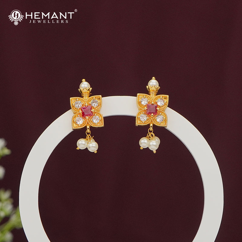 Traditional Maharashtrian Kolhapuri Tops Kasturi Square Leaf - 56