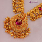 Antique Finish Saaj Jav Geru 3 Panadi 15 Pan Saj Laxmi (with earrings)