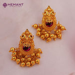 Antique Finish Saaj Jav Geru 3 Panadi 15 Pan Saj Laxmi (with earrings)