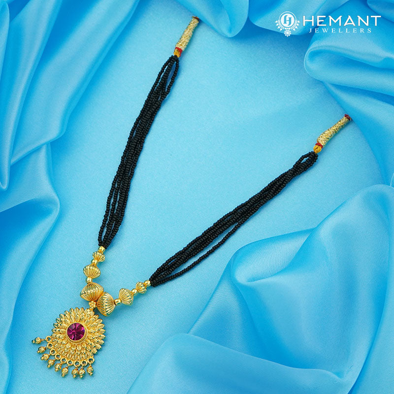 Traditional Maharashtrian Kolhapuri Mangalsutra Utar G Surya