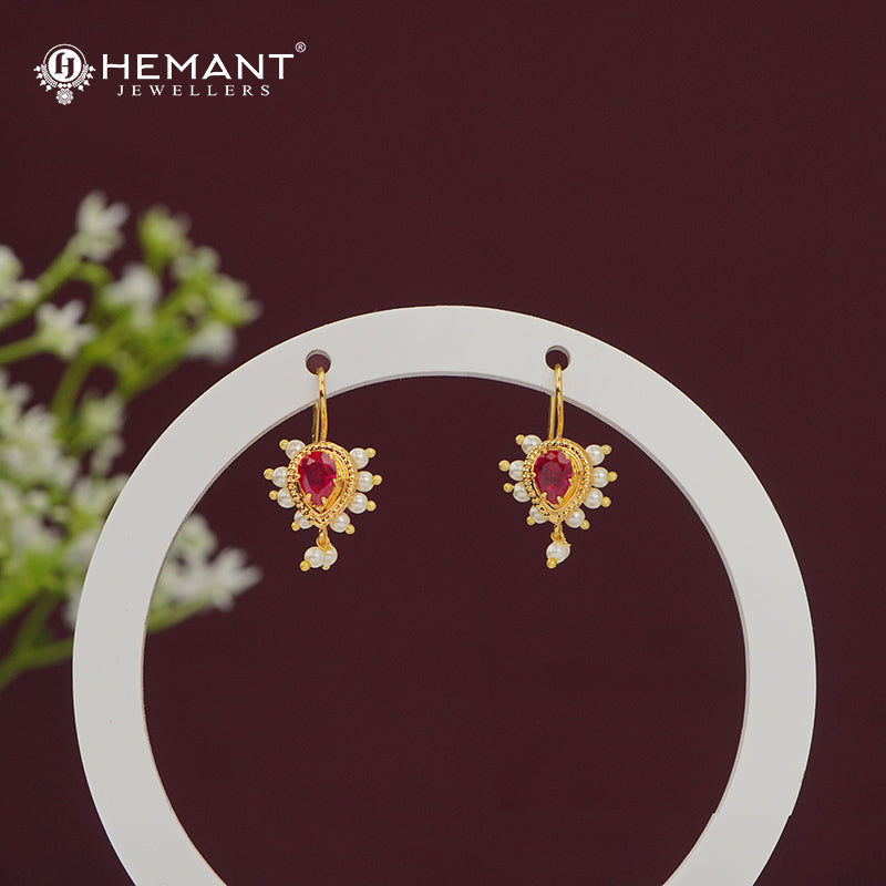 Traditional Maharashtrian Kolhapuri Micro Gold Plated Bugadi B