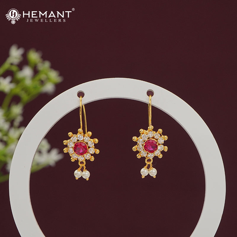 Traditional Maharashtrian Kolhapuri Micro Gold Plated Bugadi C