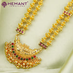 Traditional Maharashtrian Kolhapuri Peti Har Jav Boat (with Earrings)