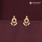 Traditional Maharashtrian Kolhapuri Tops Karwari Oval Center