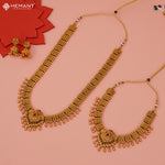 Antique Combo Necklace Set with Earrings - 5458