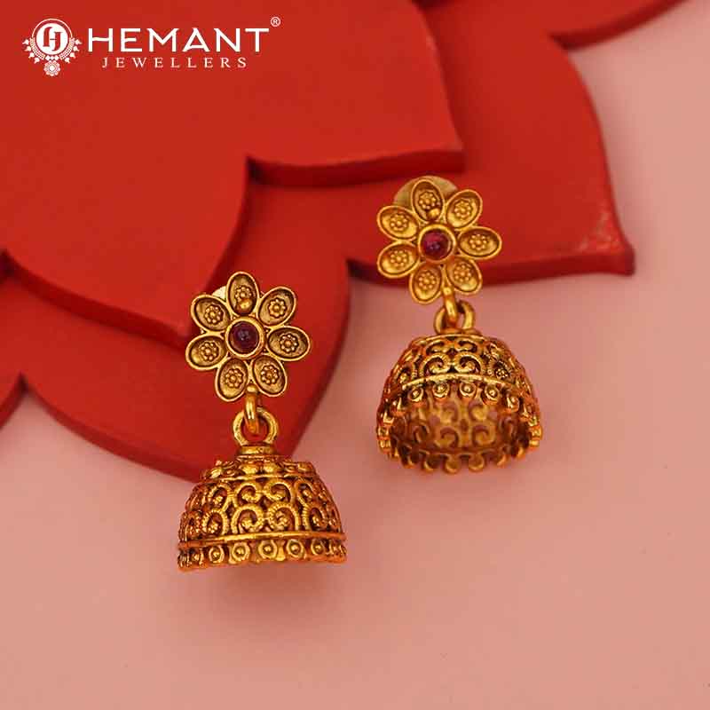 Antique Combo Necklace Set with Earrings - 5469