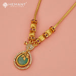 Antique Necklace Set with Earrings - 3924-46 