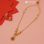 Antique Necklace Set with Earrings - 3924-46 