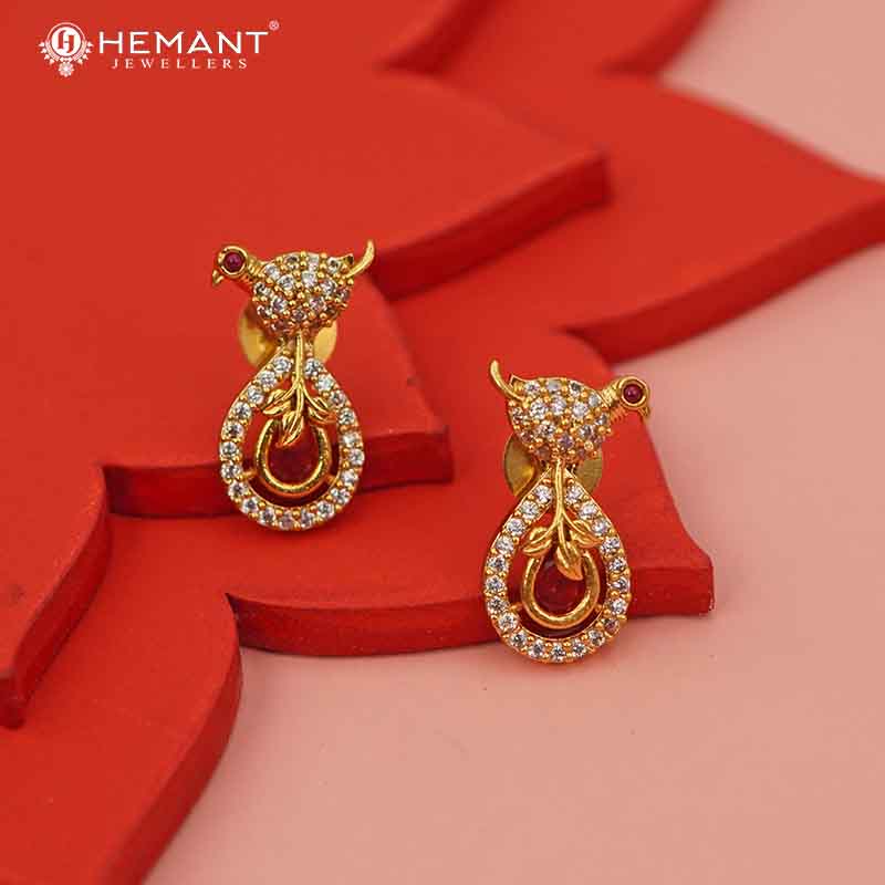 Antique Necklace Set with Earrings - 3924-46 