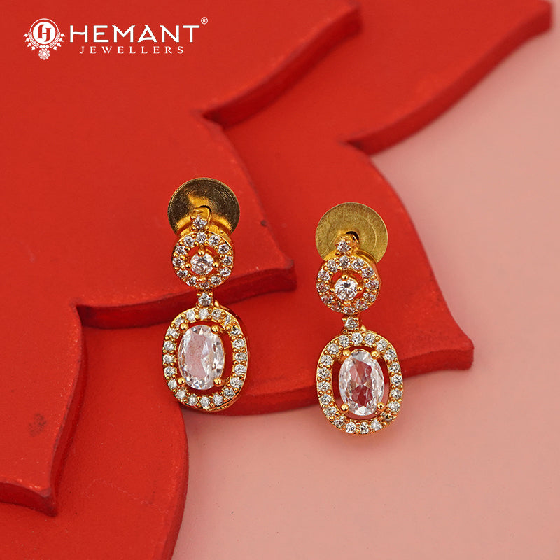 Antique Necklace Set with Earrings - 3934-49 