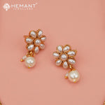 Antique Necklace Set with Earrings - 3951-4642 