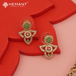 Antique Necklace Set with Earrings - 3991-4020 