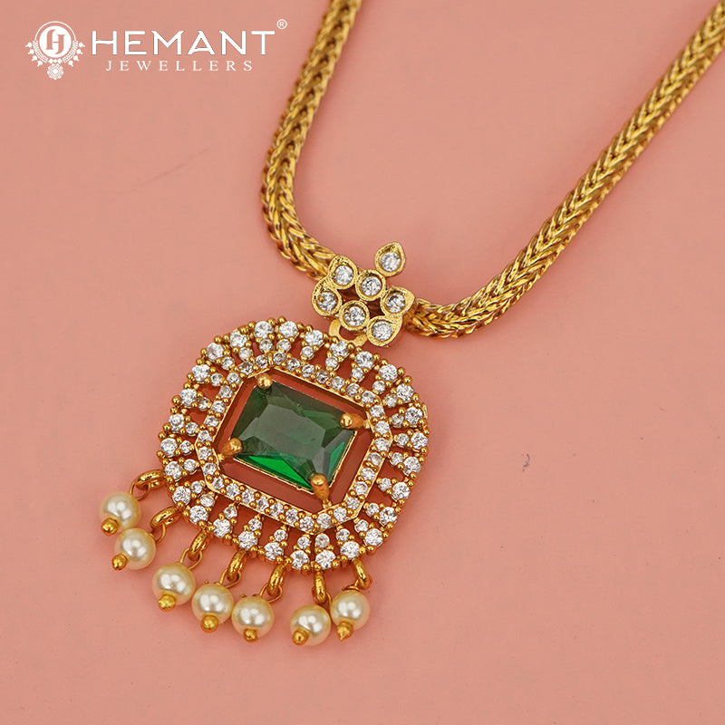 Antique Necklace Set with Earrings - 4405-4542 