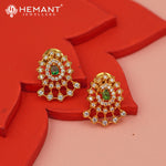 Antique Necklace Set with Earrings - 4544-45 