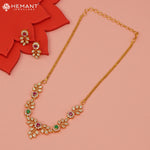 Antique Necklace Set with Earrings - 4546-49 