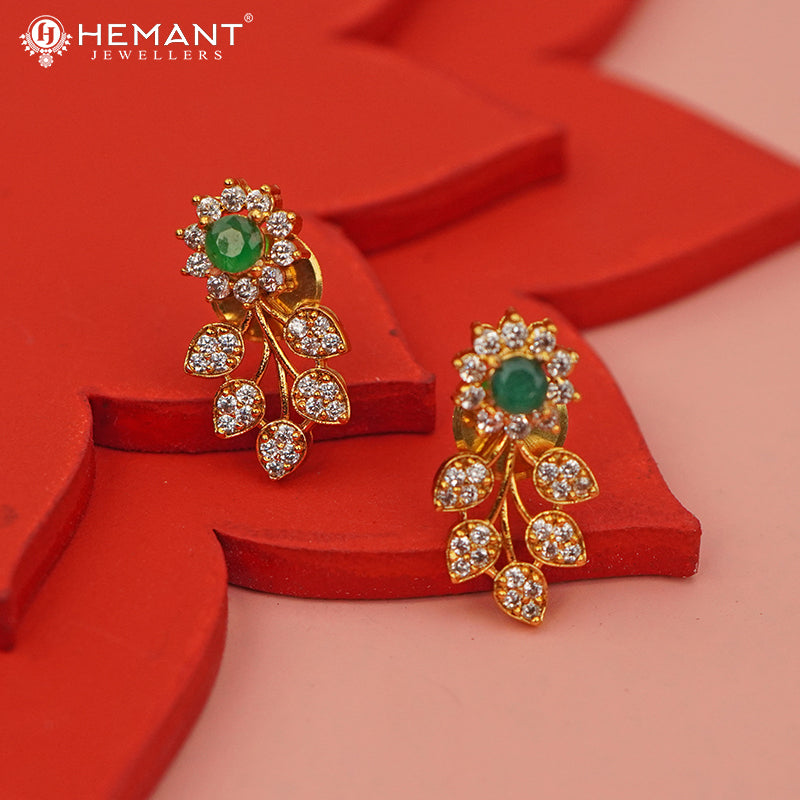 Antique Necklace Set with Earrings - 4546-49 