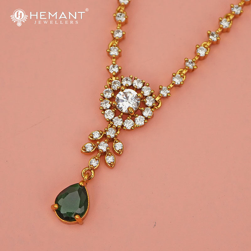 Antique Necklace Set with Earrings - 4546-49 