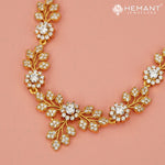 Antique Necklace Set with Earrings - 4546-49 