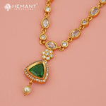 Antique Necklace Set with Earrings - 4832-95 