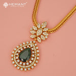 Antique Necklace Set with Earrings - 5413-14 