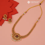 Antique Necklace Set with Earrings - 5415-17 