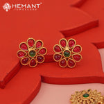 Antique Necklace Set with Earrings - 5419-26 